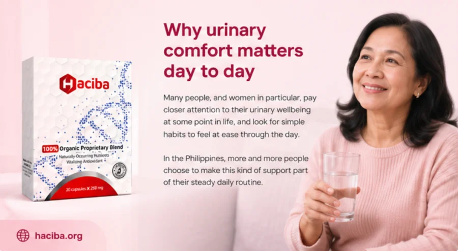 Haciba — everyday urinary comfort routine